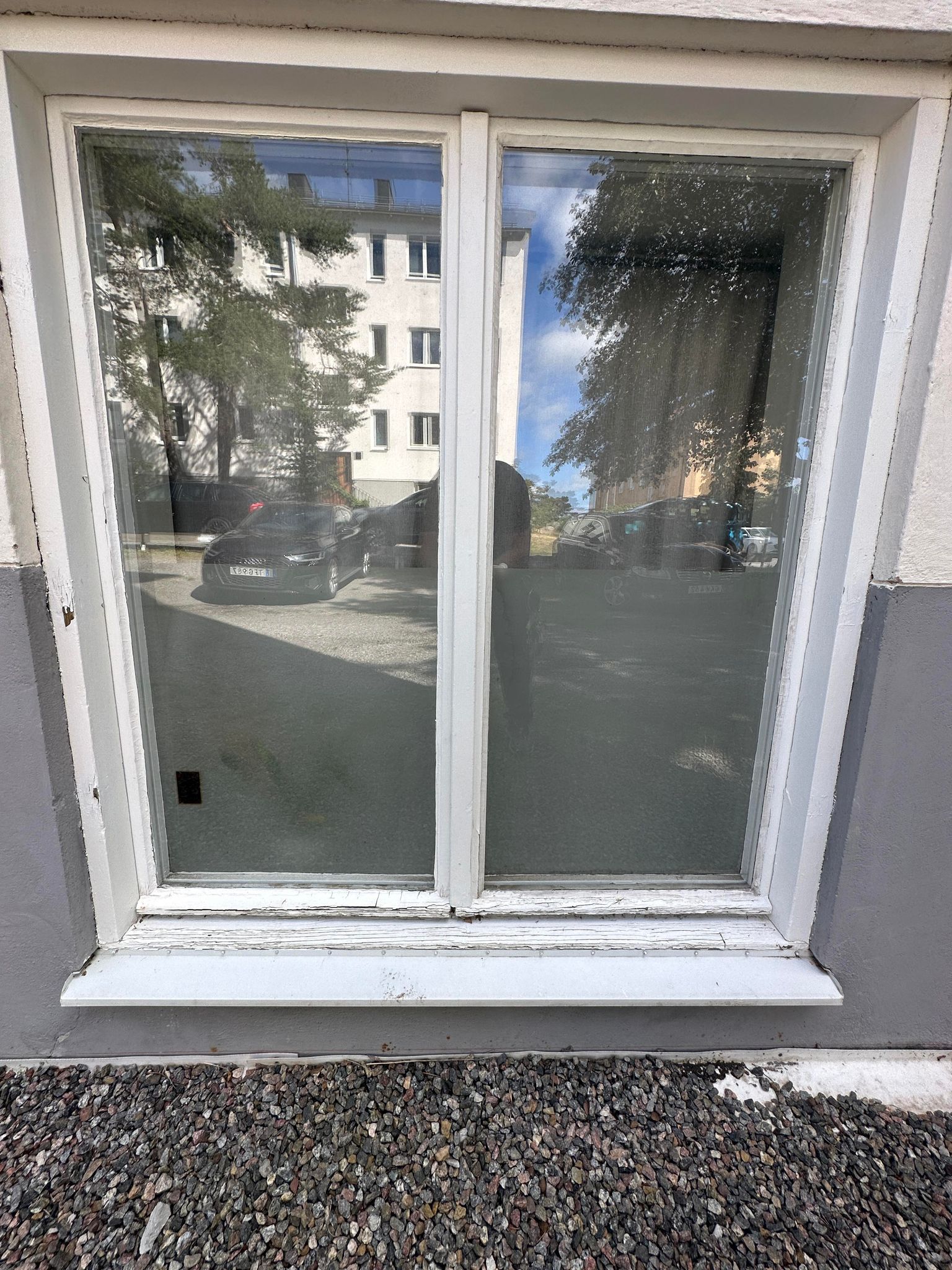 Fönsterrenovering på Johanneshov åt en Brf.
